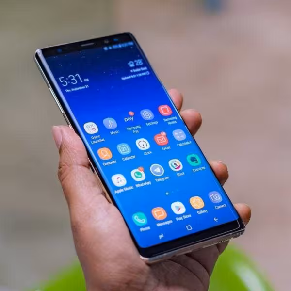 Samsung Galaxy Note 8 carousel