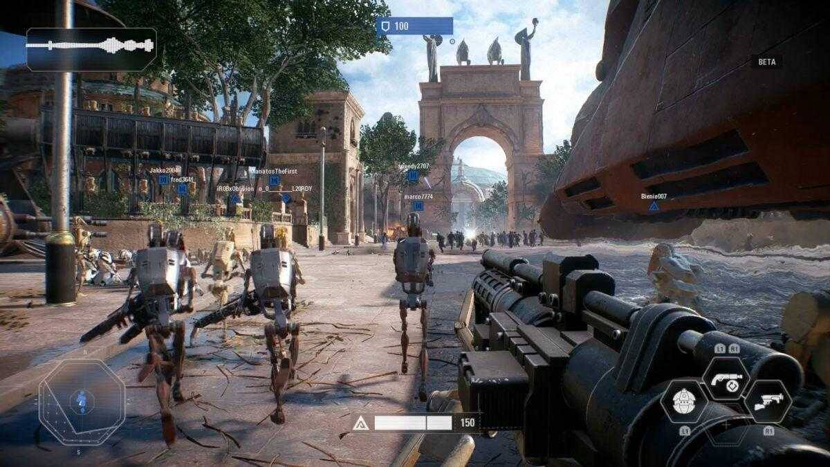 Слухи: EA отменила синглплеер по Star Wars 5 От первого лица в шутере по Star Wars сражение с армией роботов