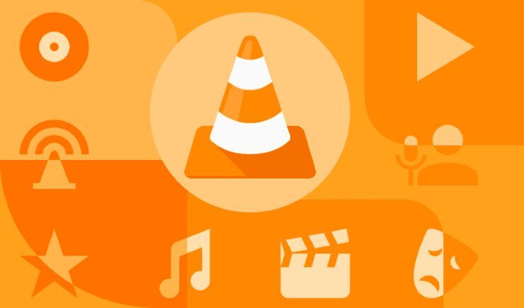 Иконки VLC медиаплеера с поддержкой AirPlay и другими функциями