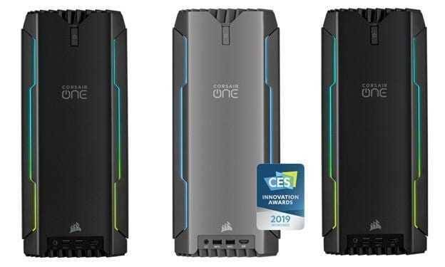 CES 2019. Компактные игровые компьютеры Corsair с Intel Core i9 и NVIDIA RTX 3 Игровые корпуса Corsair One 2019 на CES с подсветкой и вентиляторными решётками