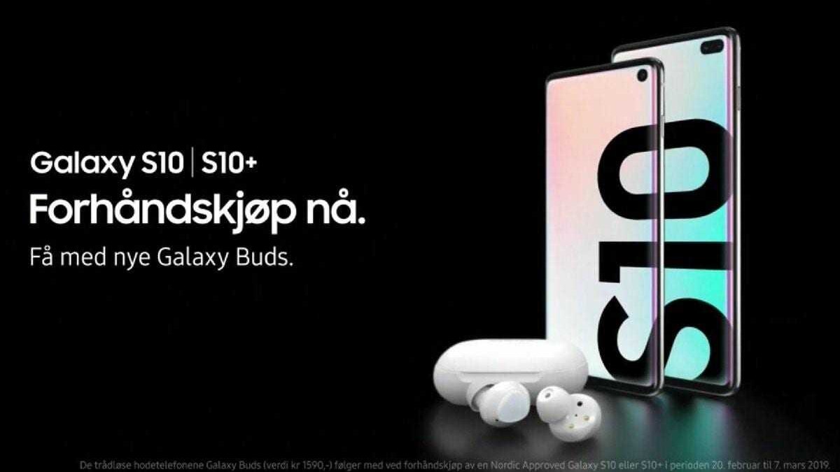 Samsung Galaxy S10 и беспроводные наушники Galaxy Buds засветились на видео 3 1