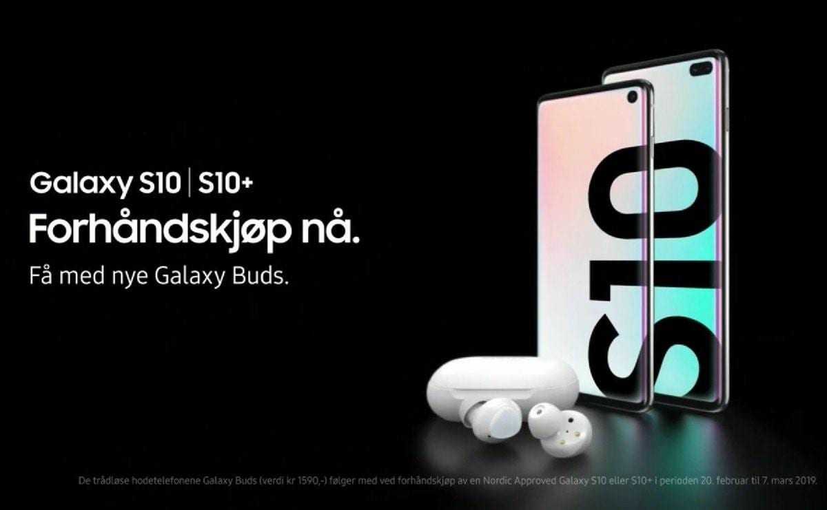 Samsung Galaxy S10 и беспроводные наушники Galaxy Buds засветились на видео 3 1
