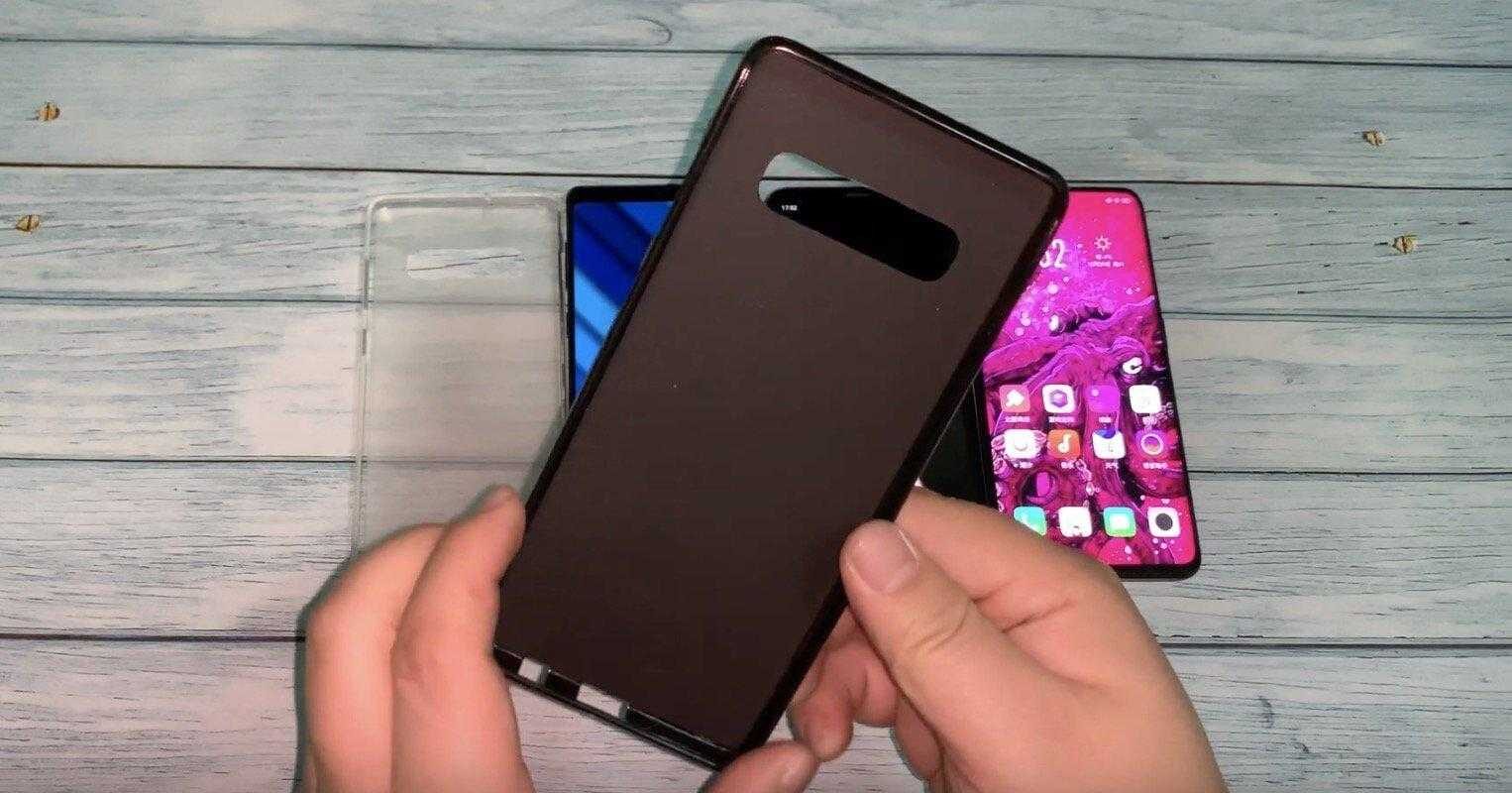 Официальные чехлы Samsung Galaxy S10 появились вживую на видео 1 1546422496 snimok ekrana 2019 01 02 v 11 45 41 dp