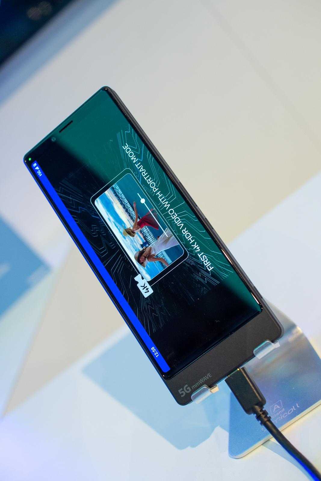MWC 2019. OnePlus, Sony и Oppo показали прототипы смартфонов с 5G 6 5G prototype phones at MWC 2