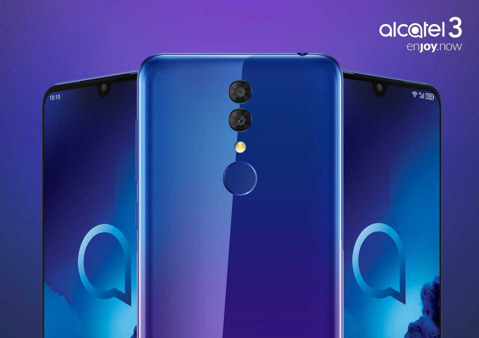 MWC 2019. Alcatel показала смартфоны 3-й серии Alcatel 3 и 3L 7 Alcatel 3 pressview 02