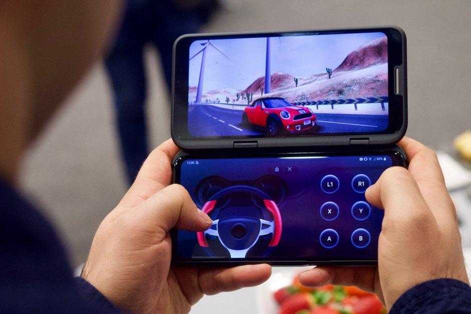 MWC 2019. LG представила свой 5G-смартфон LG V50 ThinQ 7 LG V50 ThinQ hands on 26