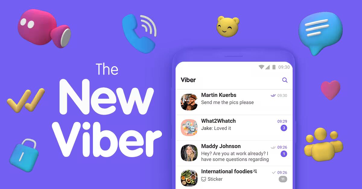 Viber redesign