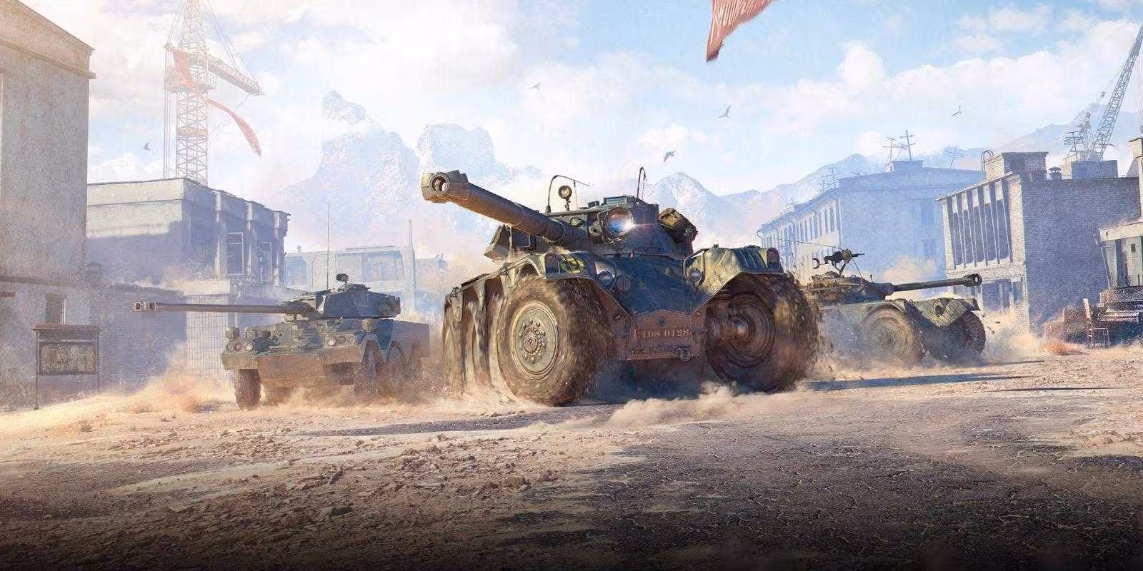 В World of Tanks появились колёсные бронемашины 4 WOT Wheeled Vehicles Key Art 1