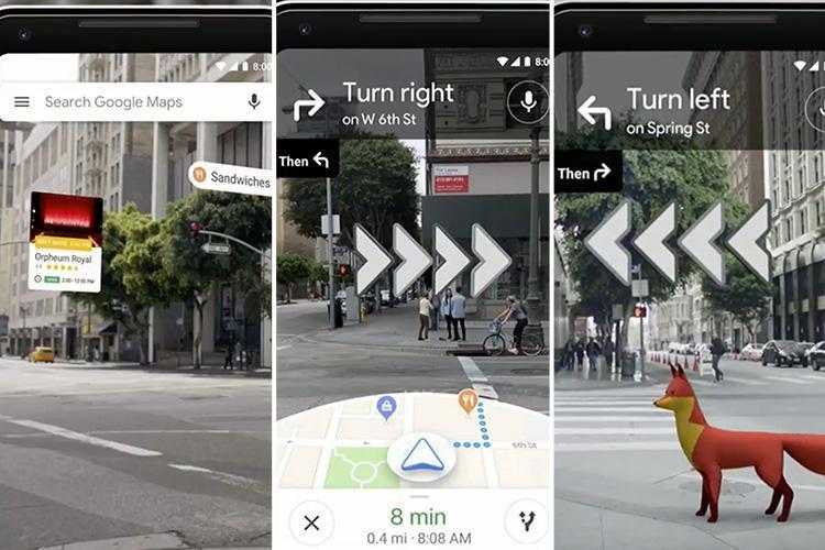 Google тестирует дополненную реальность в картах 4 ad composite google map ar 1