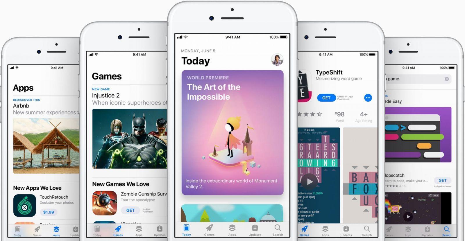 За 11 лет Apple выплатила разработчикам приложений 120 миллиардов долларов 3 app store redesign on iphone ios 11 scaled