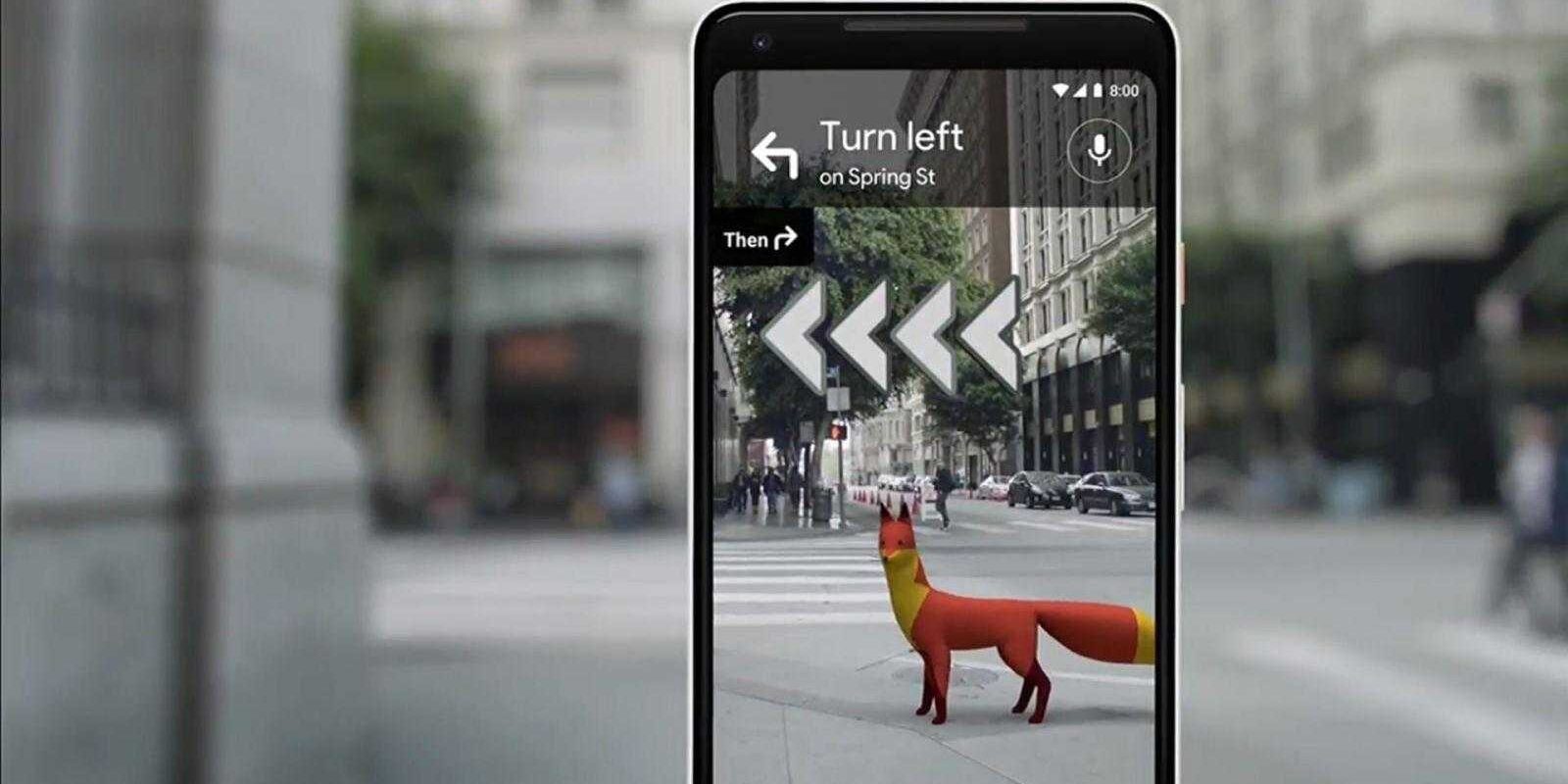Google тестирует дополненную реальность в картах 3 ar maps
