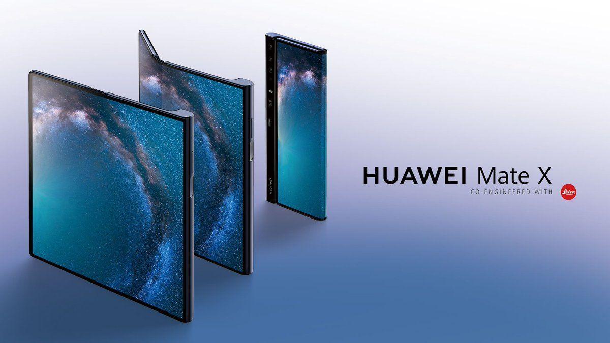 MWC 2019. Huawei представила свой первый сгибающийся смартфон Huawei Mate X с поддержкой 5G 6