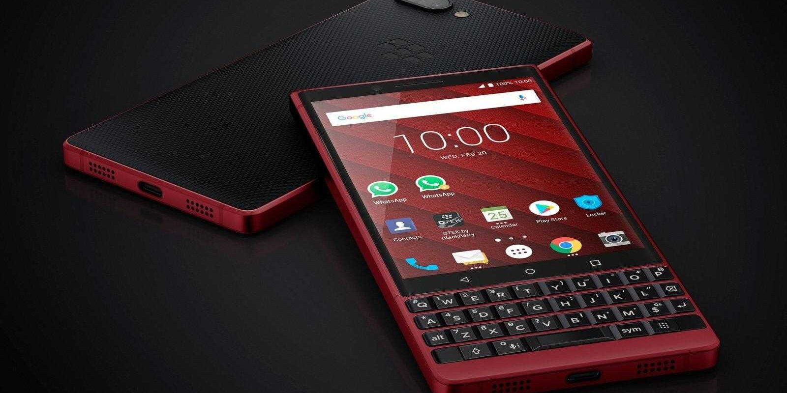 MWC 2019. BlackBerry KEY2 будет в красном цвете и с памятью 128 ГБ 3 dims 4 1