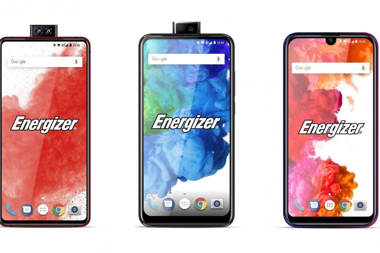 Energizer покажет 26 смартфонов на MWC 2019 3 energizer phones 2019
