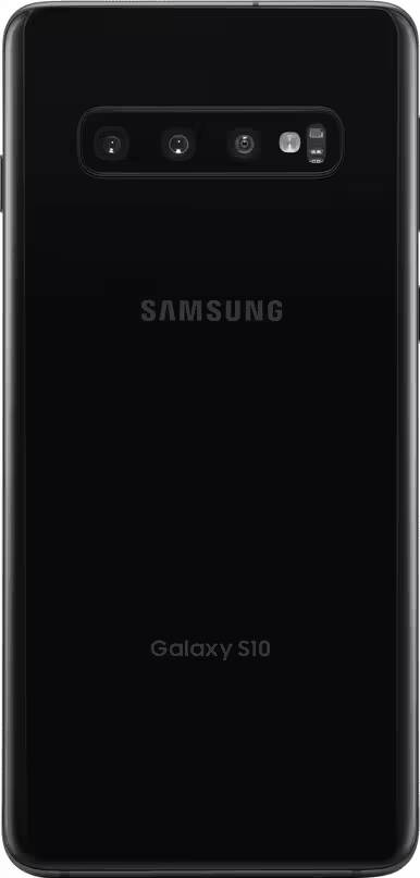 Задняя часть Samsung Galaxy S10 с четырьмя камерами