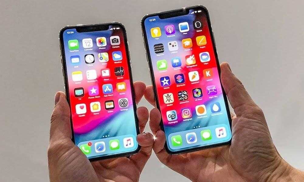 iphone xs and iphone xs max