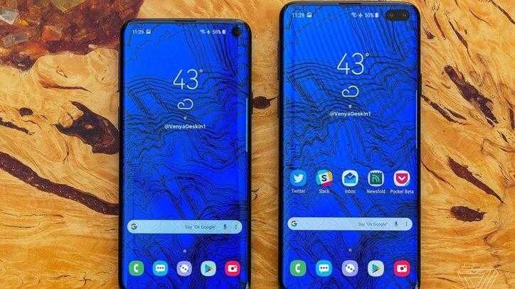 Samsung Galaxy S10+ засветился в бенчмарке 4 samsung galaxy s10 s10plus render geskin
