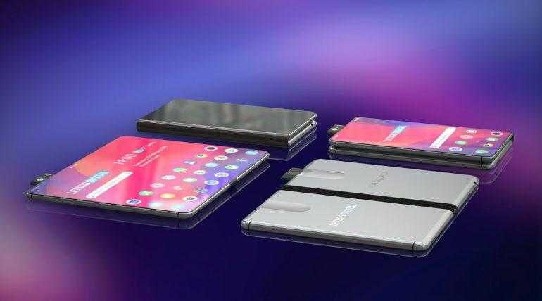 MWC 2019. Складной смартфон Oppo появился на рендерах 6 telefoon met pop up camera 770x428 1