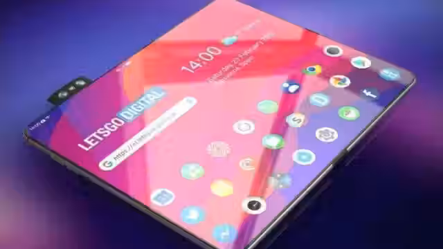 Складной смартфон Oppo на рендерах с изгибом экрана