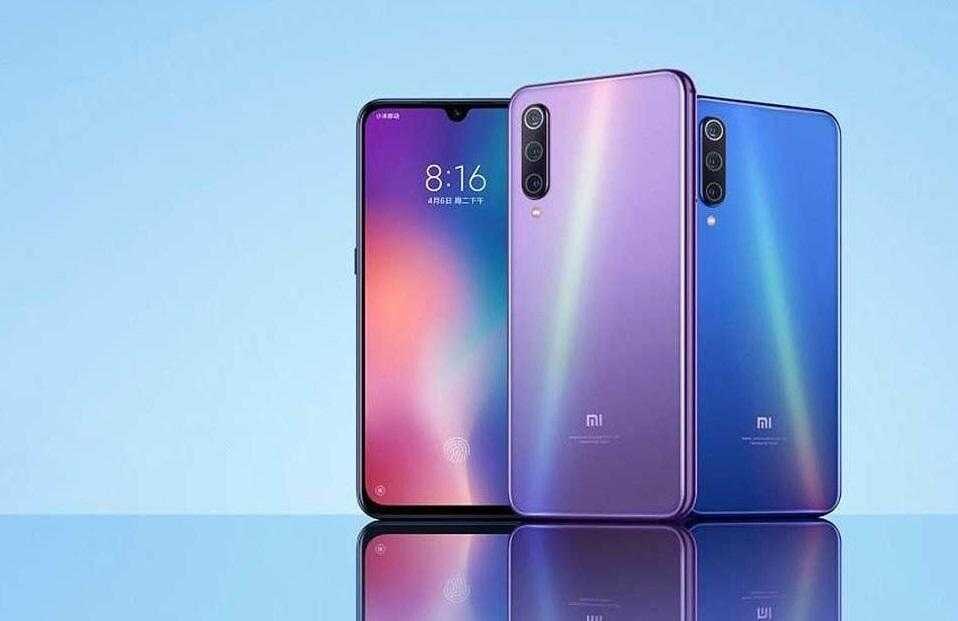 Смартфон Xiaomi Mi 9X с тремя камераками сзади