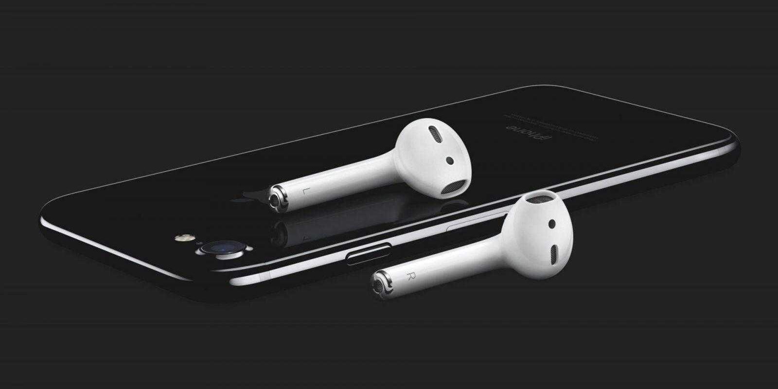 Слухи: AirPods 2 можно будет зарядить за 15 минут 2 airpods iphone 7 apple