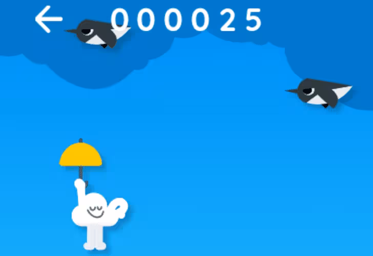 У Google появилась новая игра-пасхалка, похожая на Flappy Bird 5 ap resize 2