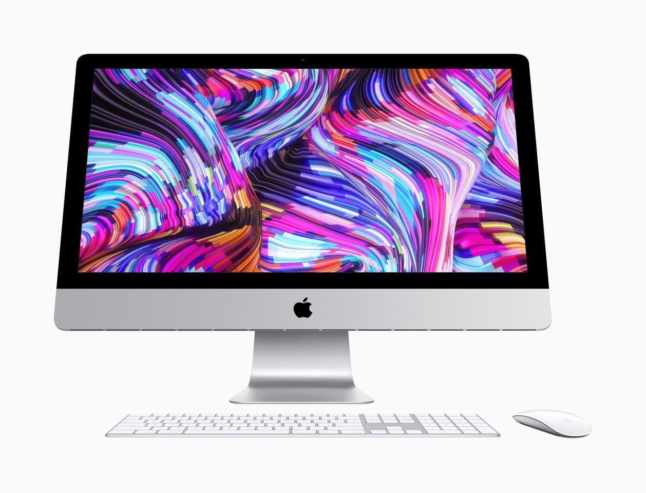 Apple выпустила обновлённые iMac с процессорами Intel 9-го поколения и видеокартами Vega 5 apple imac gets 2x more performance 03192019