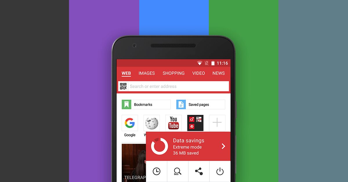 Opera добавила бесплатный и безлимитный VPN в приложение для Android 2 color themes in opera mini for android