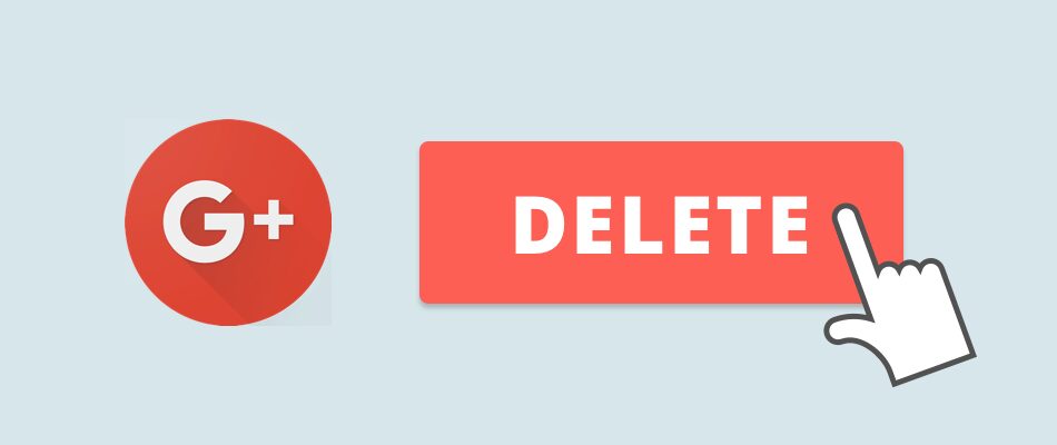 The Internet Archive работает над сохранением общедоступных постов в Google+ до её закрытия 3 delete google account banner