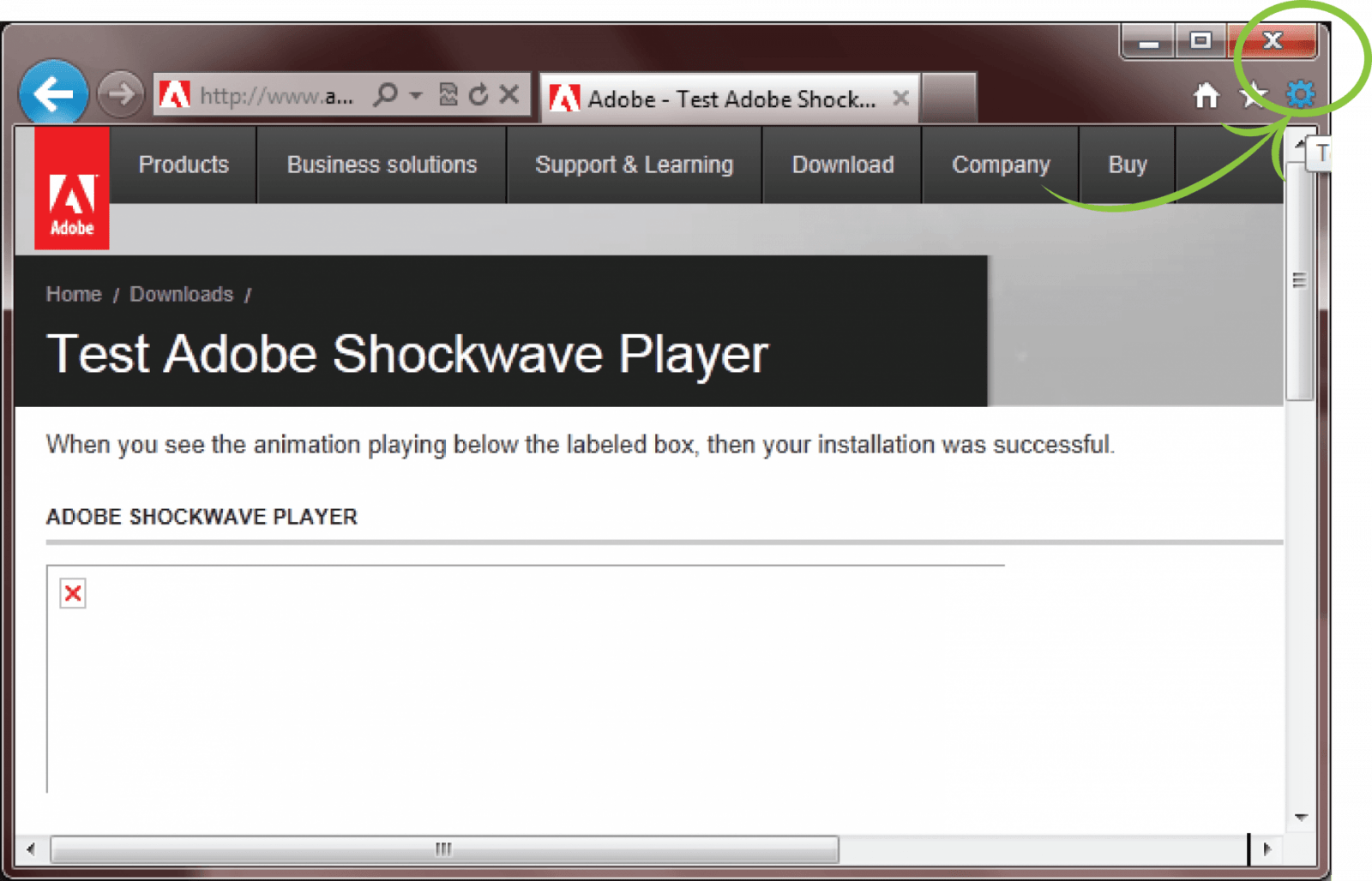 Adobe Shockwave закроют 9 апреля 5 enable ie 1