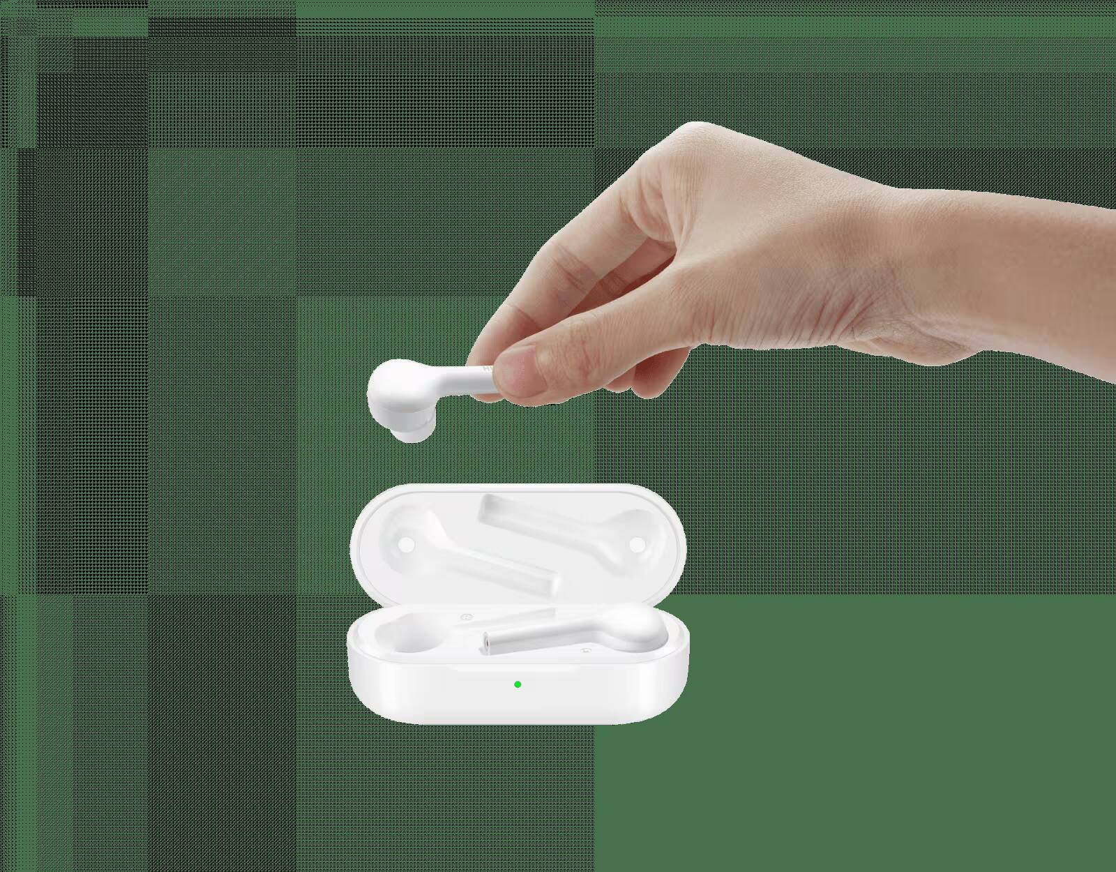 Беспроводные наушники Huawei FreeBuds Lite в кейсе