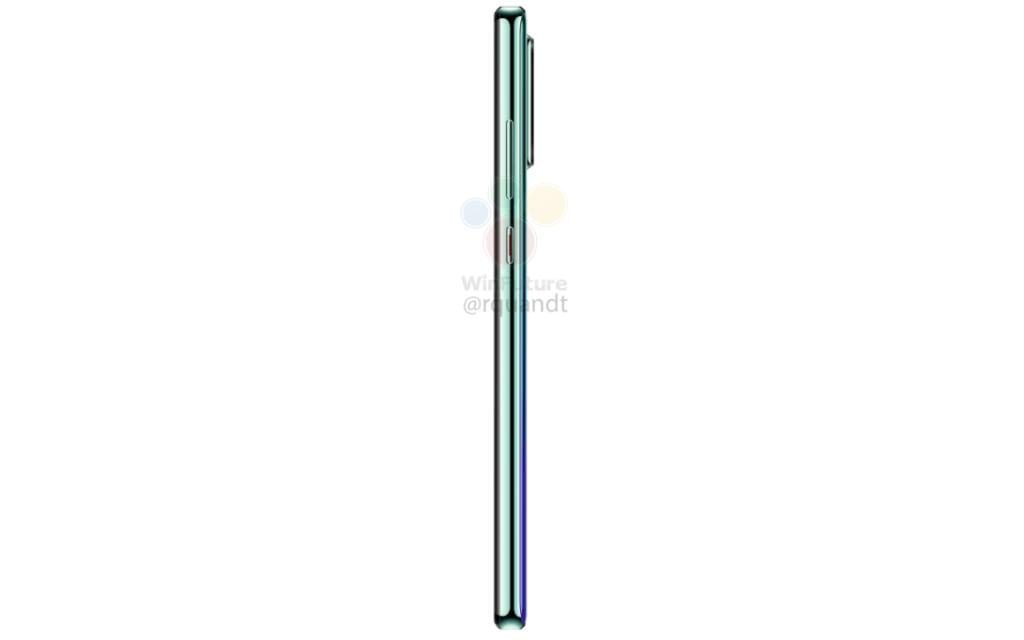 Изображения Huawei P30 демонстрируют плоский корпус 5 huawei p30 side