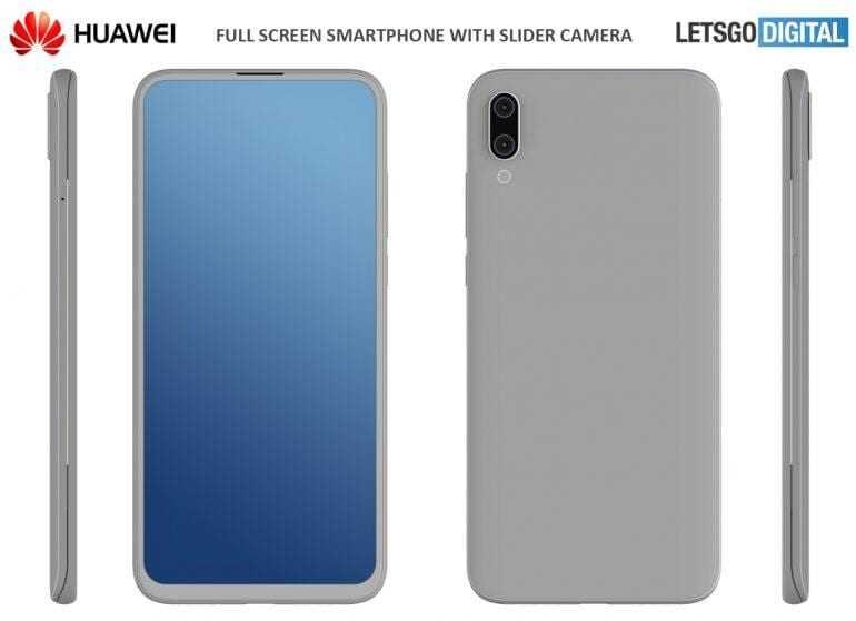 Huawei может выпустить смартфон с выдвижной камерой 3 huawei smartphone met uitschuifbare camera 770x559 1