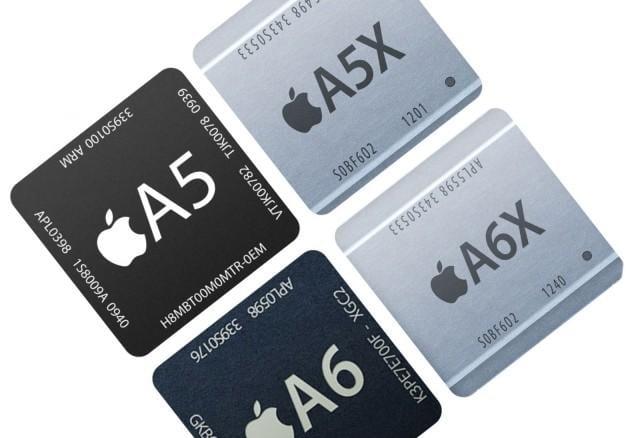Четыре чипа процессоров A5 и A6 для iPhone и iPad