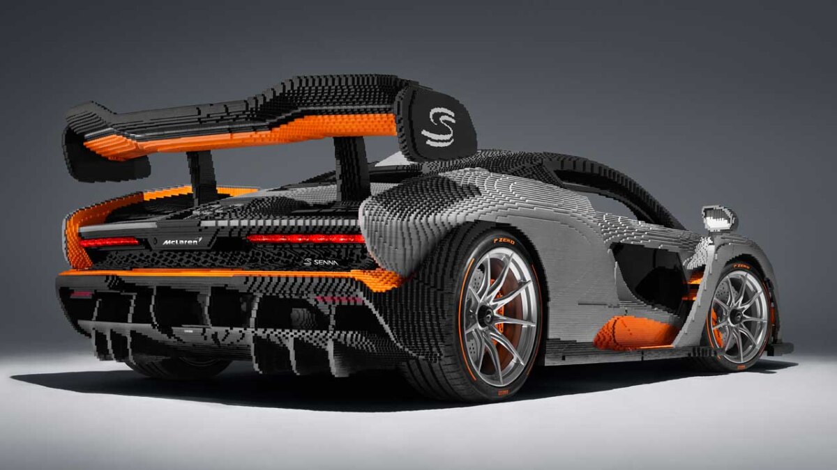 McLaren Senna собрали из Lego и он весит больше оригинала 7 senna lego 3