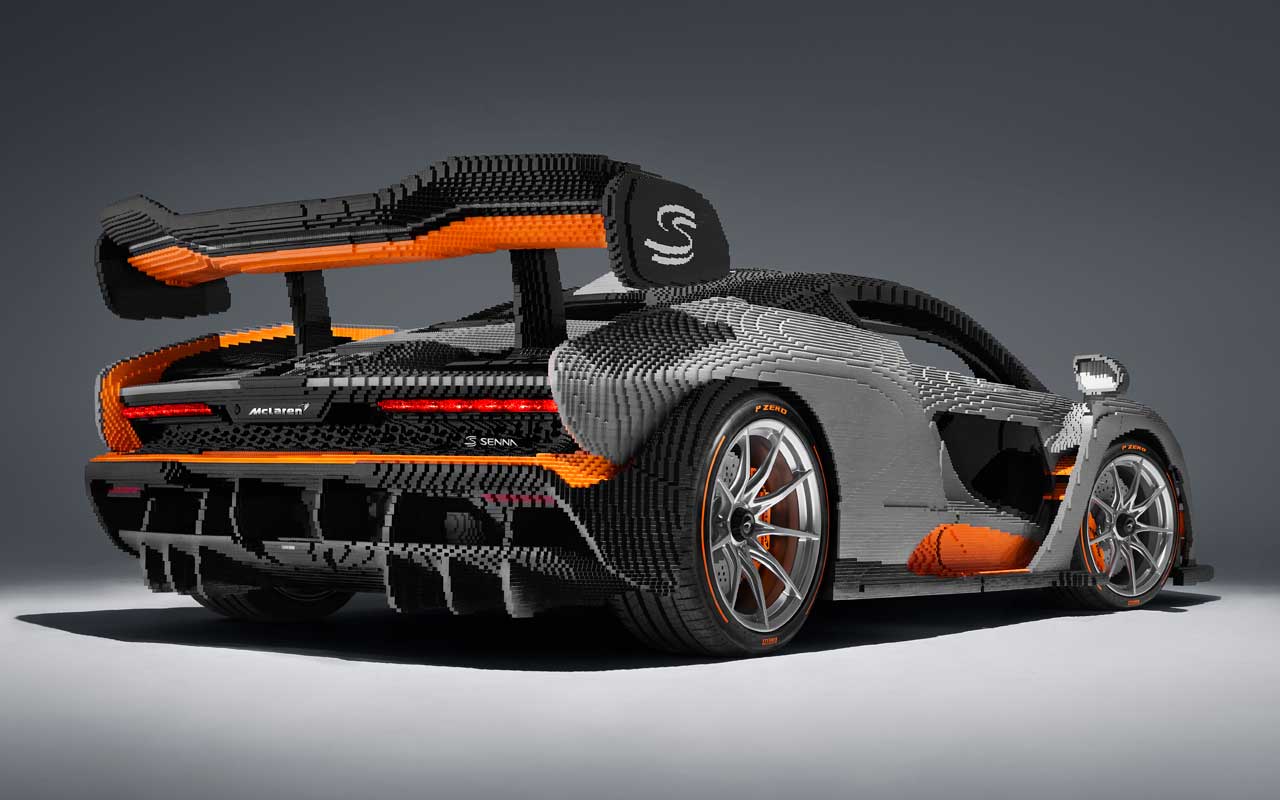McLaren Senna собрали из Lego и он весит больше оригинала 7 senna lego 3