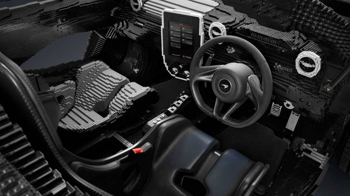 McLaren Senna собрали из Lego и он весит больше оригинала 8 senna lego 5 1200x800 1