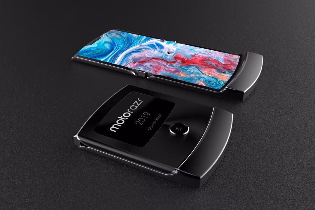 Утечка: первые изображения складного смартфона Motorola Razr V4 4 update on the superb foldable 2019 motorola razr
