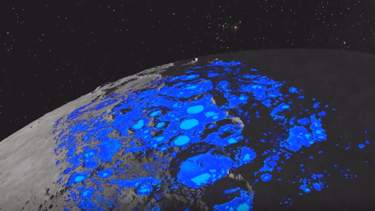 Ученые обнаружили движущуюся воду на Луне 2 water on the moon