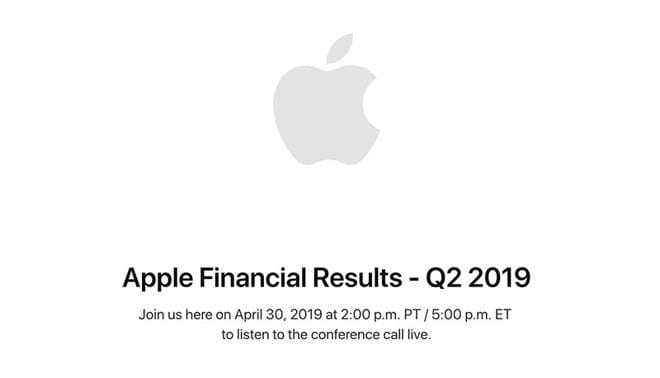 Apple 30-го апреля объявит о прибыли за второй квартал 2019 года 3 30413 49894 190401 earnings l