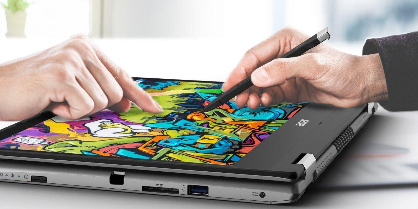 Acer выпустила новый ноутбук-трансформер Acer Spin 3 acer spin 3 01
