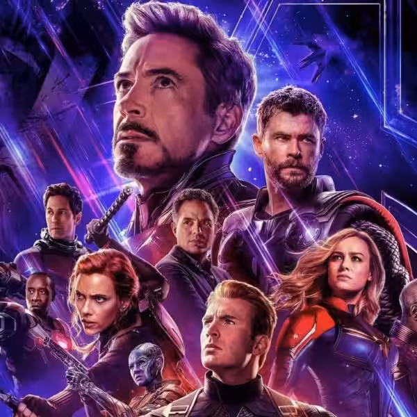 avengers endgame poster top half