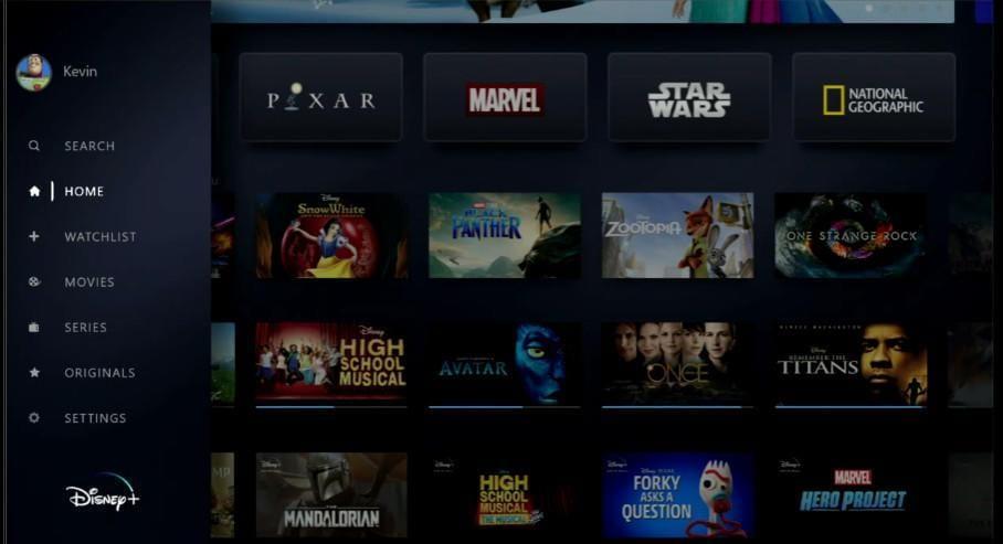 disney plus investor day screenshots menu 1tgr