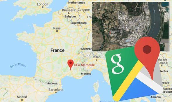 В Google Maps может появиться реклама 5 google maps earth france marcoule nuclear site hidden blurred photo 1098635