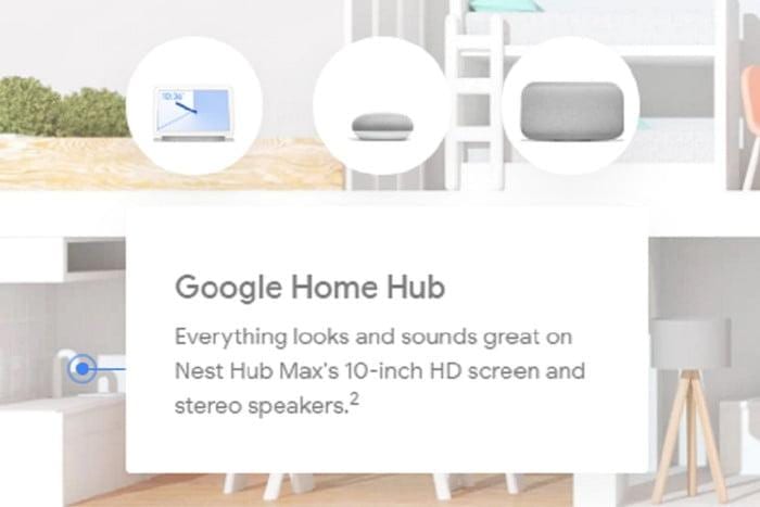 Google случайно рассекретила Nest Hub Max с 10-дюймовым экраном и встроенной камерой 4 google nest hub max 1 700x467 c