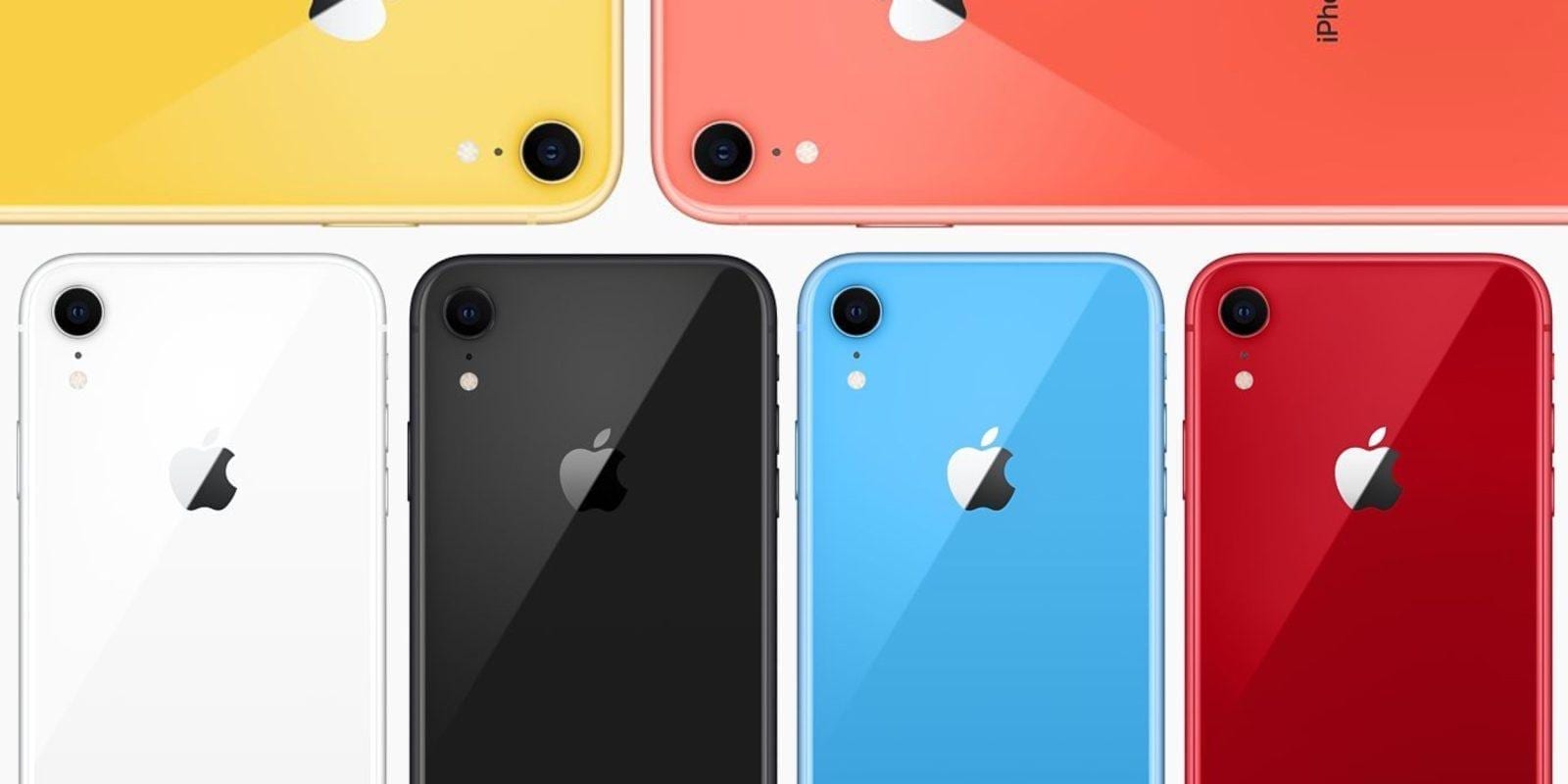 Apple iPhone XR 2 получит двойную камеру 3 iphone xr colors