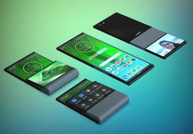 Lenovo готовит складной смартфон со вторым дисплеем 7 lenovo opvouwbare smartphones 770x535 1