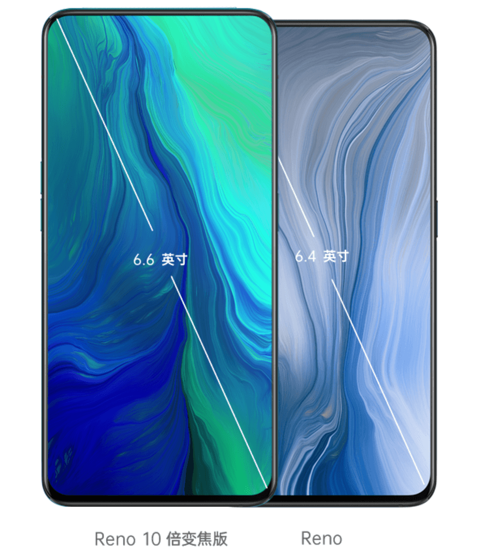 Oppo представила Oppo Reno с необычной клинообразной селфи-камерой 8 reno 4