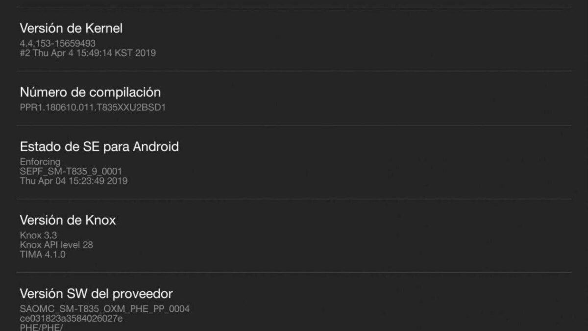 Флагманский планшет Samsung Galaxy Tab S4 обновляется до Android 9.0 Pie 3 screenshot 20190411 201443 settings