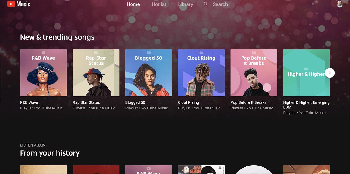 youtube music web3
